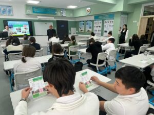 В рамках профориентационной деятельности были проведены мероприятия в школах № 31 и № 37.