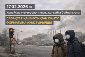 2-дәрежелі қолайсыз метеорологиялық жағдай (НМЖ)