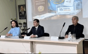 10 марта в г. Усть-Каменогорске состоялась встреча заместителя акима Восточно-Казахстанской области Е.Ж. Нургалиева с педагогами частных колледжей города.